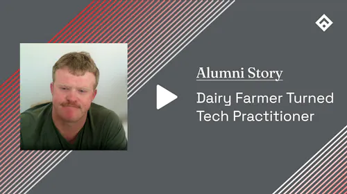 Alumni Story Dairy Farmer Turner Tech Practitioner