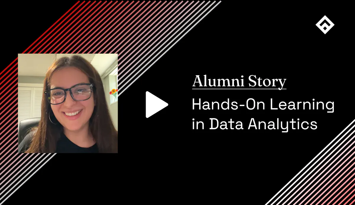 Alumni Story Hands On Learning in Data Analytics
