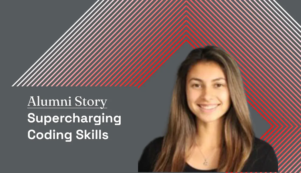 Alumni Story Supercharging Coding Skills