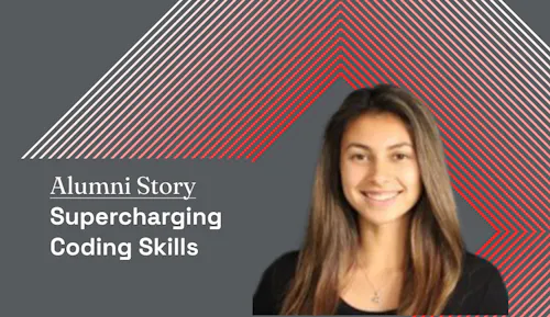 Alumni Story Supercharging Coding Skills
