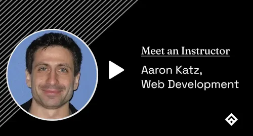 Instructor video aaron katz