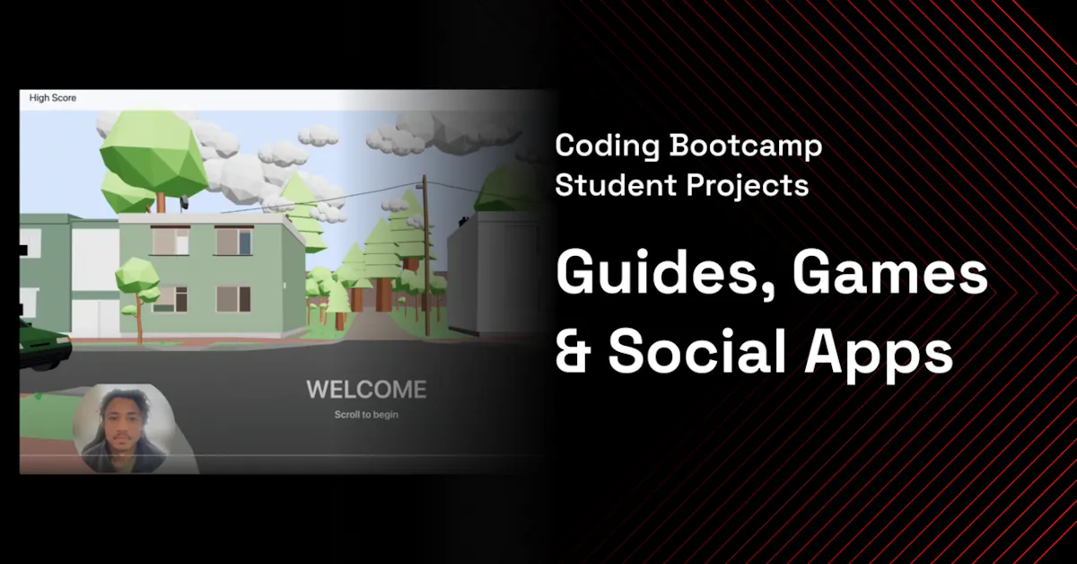 Large Student Coding Projects Games Gudies and Social Apps